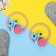 Hair elastic band "animals" (set 2 pcs) Snail