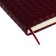 Gift Davente.clair: Diaumer Lowed A5 136 sheets, solid cover, block 70, Bordeaux + ballpoint pen