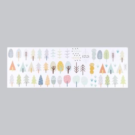 Stick plastic interior color "Color Forest" 30x90 cm-1