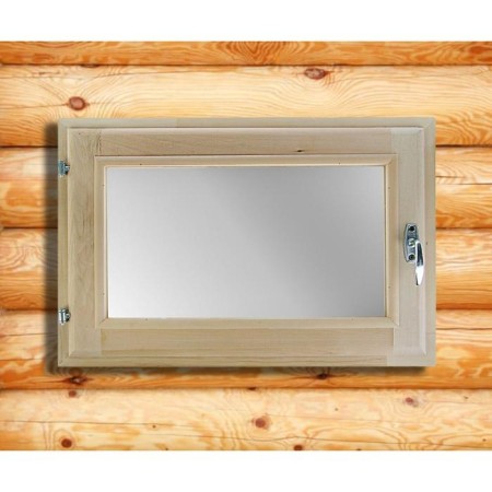Window, 40 × 60cm, double glass of linden-2