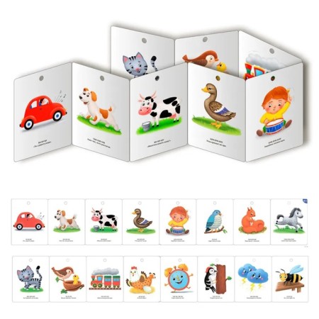 Supercommunications. We develop the baby from 0 to 1 year. Set of 3 pieces-3