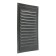 Ventilation grate Zein Lux RM2030SR, 200 x 300 mm, with a grid, metal, silver
