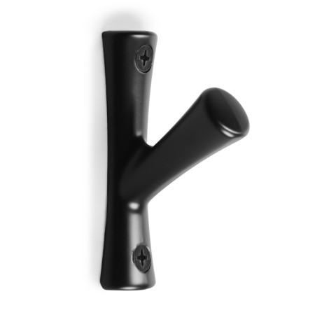 Furniture hook Cappio Branch, one -rod, black-1