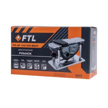 Rubanok FTL EP 110/1300 Multi, 220 V, 1300 W, 15800 rpm, knives 110x2.95x29 mm, bracket-9