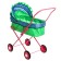 Puppet stroller # 3, blue-green color