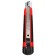 Chancellery knife 18mm, plastic, latch, rubberized, top