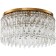 Ceiling chandelier STILFORT 2173/05/08C Santorini, 8x40W, E14, 600x600x300 mm, bronze color