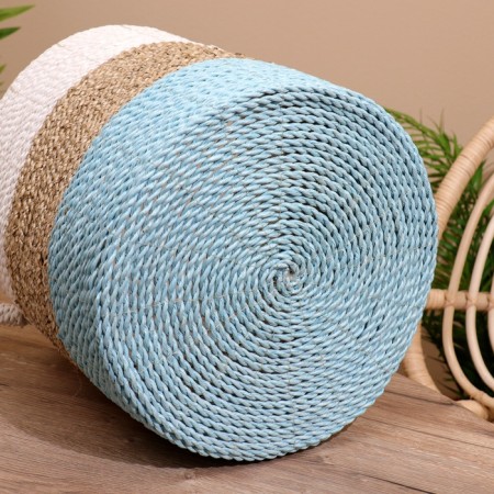 Wicker basket 32x32x47 cm-7