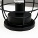 Nightlight "Light" LED from 3xaaa batteries Black 12x12x19 cm Risalux