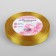 Satin tape, 12 mm × 23 ± 1 m, mustard color No. M209