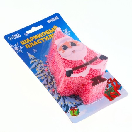 Ball plasticine coarse -grained "Santa Claus", 6.3 g-2