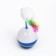 The mouse-worship of artificial fur on the ball, 11 x 5 cm blue/white