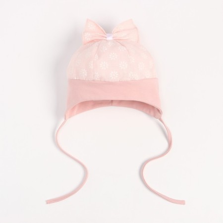 Children's hat, cream color, size 42-44