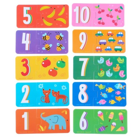 Soft puzzle for kids “Pick up a pair”, 10 puzzles, crumb me-1