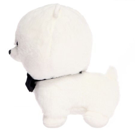 Soft toy "dog bishop", white color, 23 cm-2