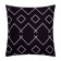 Pillowcase decorative Ethek "Ethics" Color Black 40 x 40 cm, velor