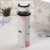 A glass bottle with a handle in a cap “Kit”, 500 ml, h = 23.5 cm, Mix drawing