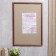 Photo frame pine c24 brown 40x60 cm (plastic screen)