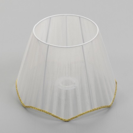 The lampshade "Bourgeois" White E27/E14 25x25x19 cm