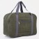 Road bag with lightning, external pocket, suitcase holder, green color