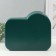 Cosmetics box plastic, mirror with backlight "dark green" 37.5x22x31 cm