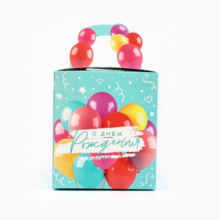 Folding box "Bright balls" 14 x 16 x 14 cm-3