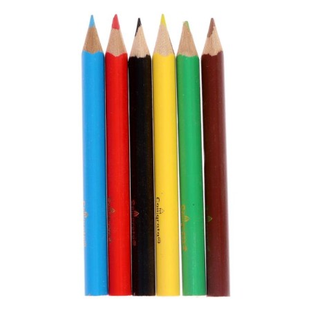 Pencils 6 flowers mini, calligrata "Princess"-6