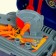 A set of children's instruments "Croaches on wheels", color mix