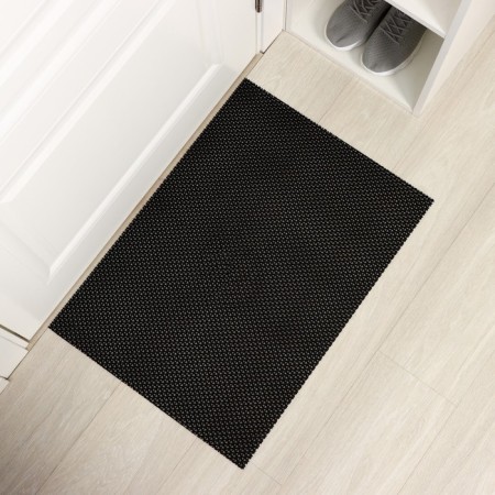 Rapid rug "zig-zag", 50 × 70 cm, black color
