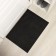 Rapid rug "zig-zag", 50 × 70 cm, black color
