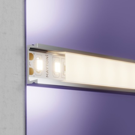 LED tape Maytoni, 24V, IP20, 2835, 9.6W/m, 3000k, 5 m, monochrome glow-4
