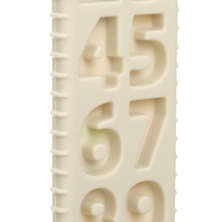 Teether for the teeth "Putic", beige color, size 16 cm-5