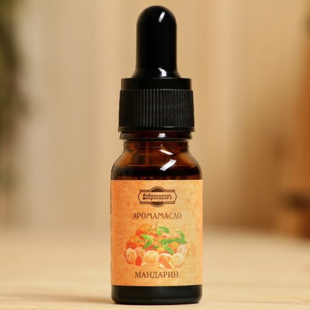Essential oil "Mandarin", convenient dispenser, 10ml, "Dobroparov"-1