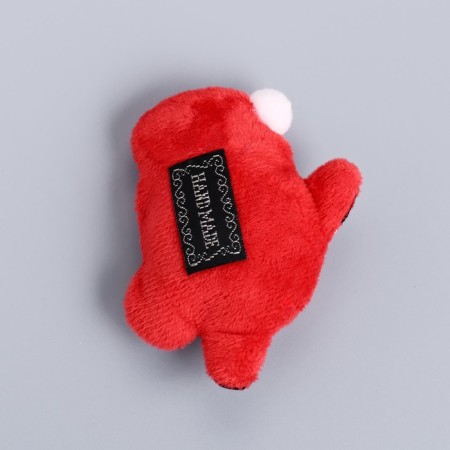 New Year. A toy for cats with cat mint "Merry grandfather", 8.5 cm-1