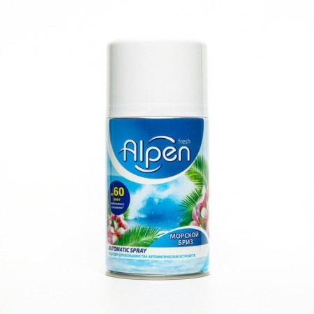 Fixed cylinder for ALPEN automatic freshener, sea breeze, 250 ml-1