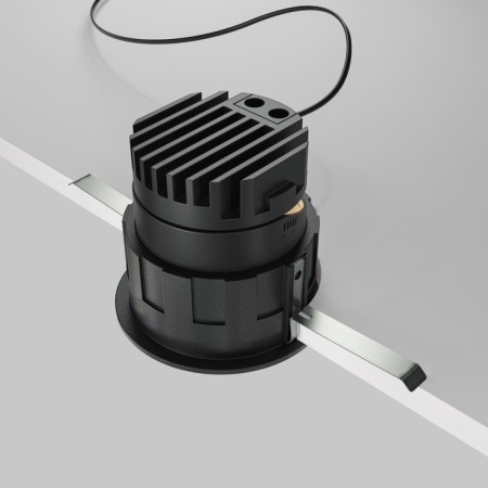 Technical DL057-10W3K-B, 10W, 8.3x8.3x7 cm, LED, 570LM, 3000K, Black Color Black Black-9