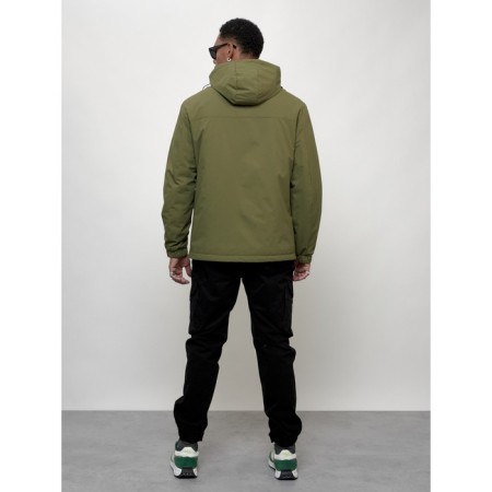 Male spring jacket, size 54, green color-3