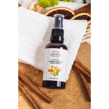 Intimate deodorant with Aphrodisiac Vanil and Cinnamon, 50 ml-2