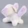 Soft toy "cat" on a key fob, 13 cm, color mix