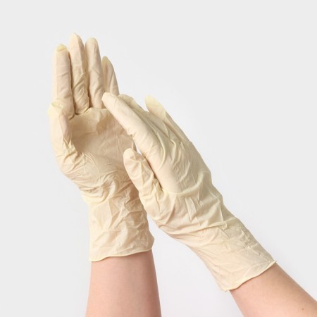 Latex gloves observant, textured, n/st, size XS-2