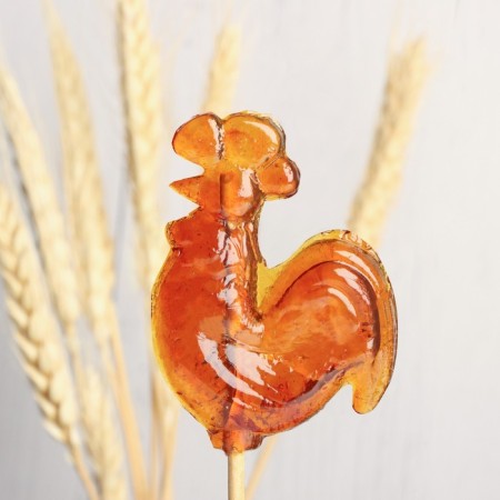 Caramel Lollice "Siberian Cockerel", GOST, MIX, 24 g