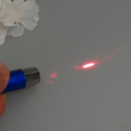 Flashlight light with a ring + laser + ultraviolet, mix-2