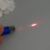 Flashlight light with a ring + laser + ultraviolet, mix