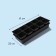 Set for seedlings: glasses of 1 l (10 pcs.), Patron 61 × 23 cm, black