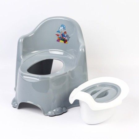 Children's pot comfort, gray color-1