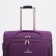 Big suitcase 28 ", a lightning department, code castle, 3 wheels, 2 external pockets, purple color