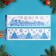 Stickers on the windows "New Year" snowflakes, Christmas trees, 60 x 15 cm,
