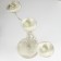 Summary Metal for 3 candles "Provence" white aged 31x13x30 cm