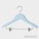 Shoulders - Ladoom hangers, 3 pcs, children, with clamps, 31.5 × 21.5 cm, blue color