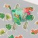 Stickers for creativity "Exotic leaves" embossing gold set 48 pcs 9x7x0.8 cm